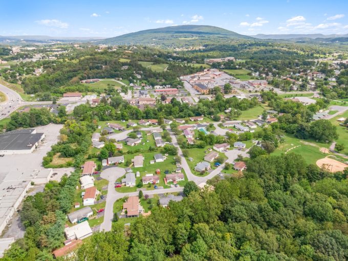 Aerial view of Independence Place